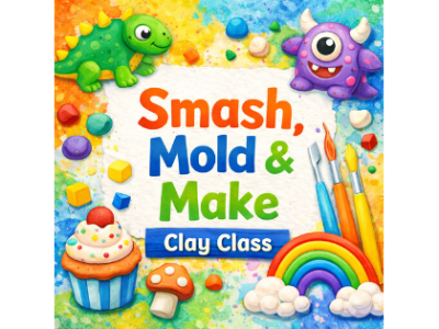 Smash, Mold, Make: Clay Class - Grades 3-5