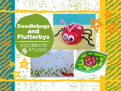 Kidcreate Studio - Newport News. Doodlebugs and Flutterbys Weekly Class (18 Months-6 Years)